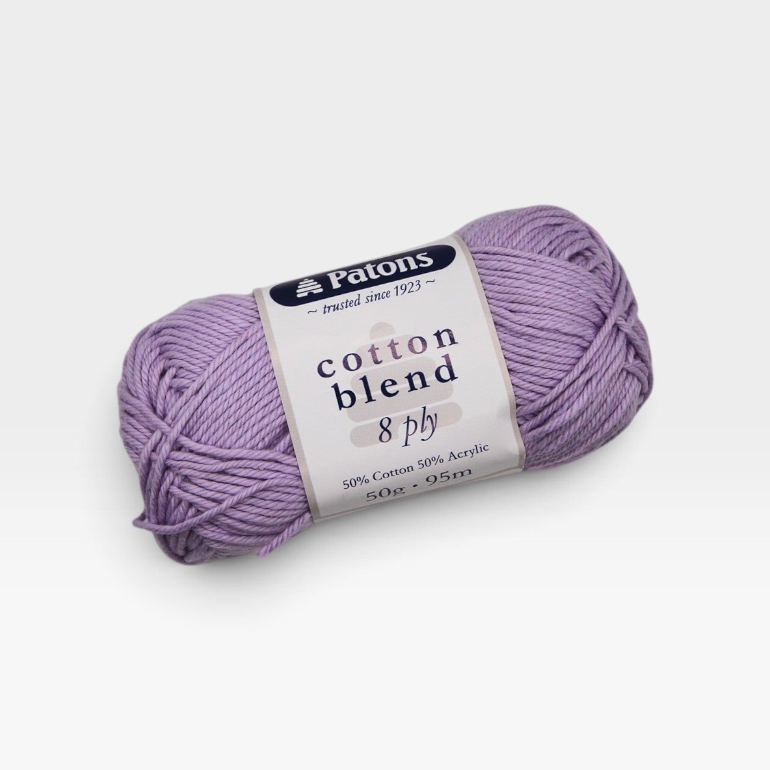 Patons Cotton Blend 8ply Mauve 38