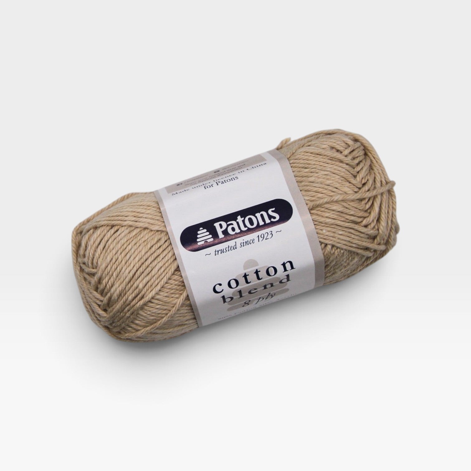 Patons Cotton Blend 8ply Natural 4