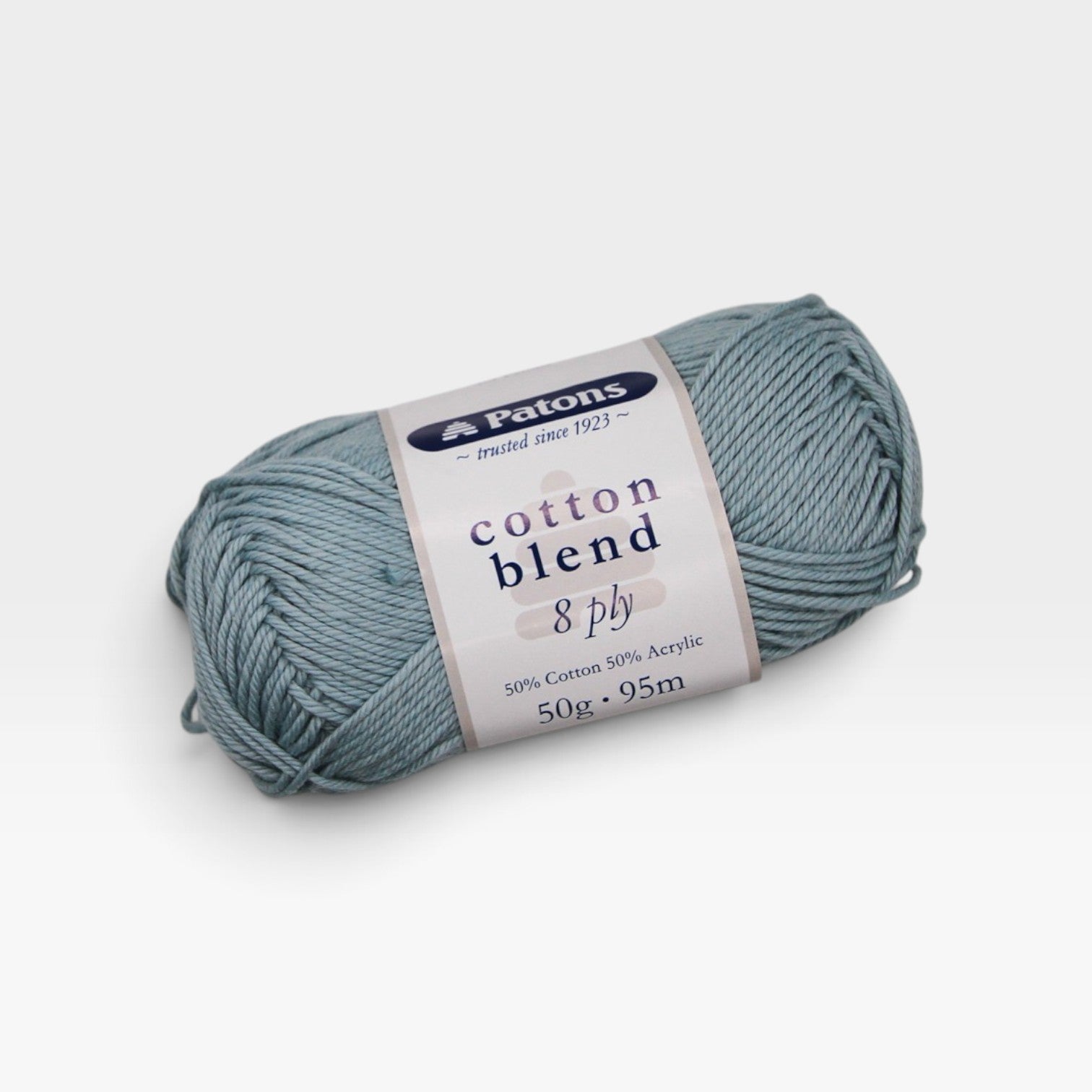 Patons Cotton Blend 8ply Poolside Blue 43