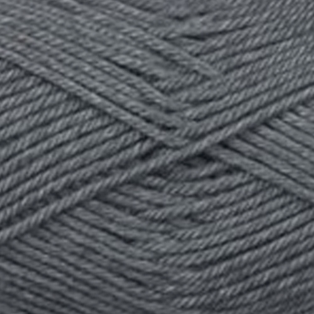 Patons Cotton Blend 8ply Charcoal 45 — close-up