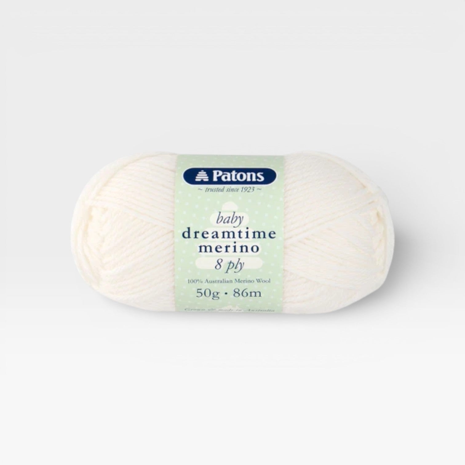 Patons Dreamtime Merino 8 ply - Cream
