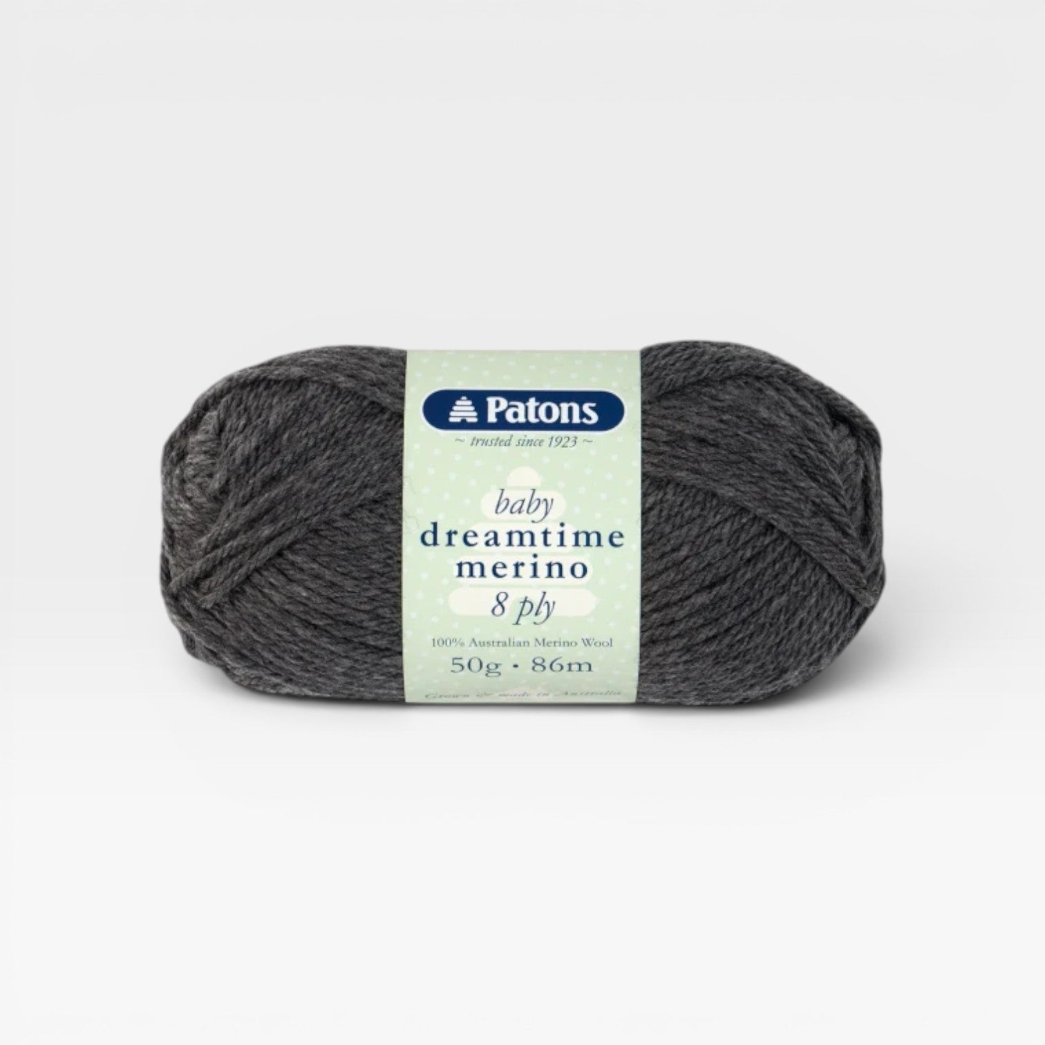 Patons Dreamtime Merino 8 ply - Charcoal