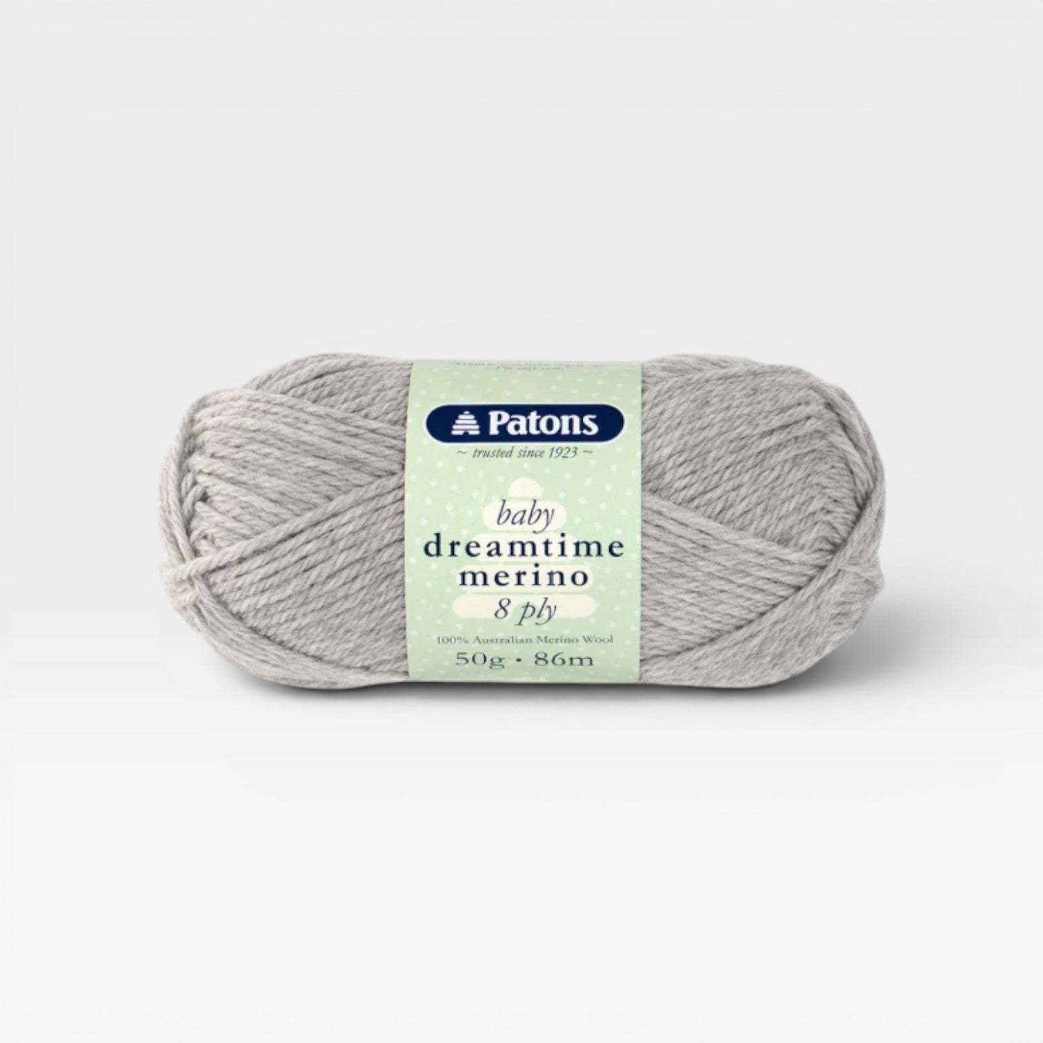 Patons Dreamtime Merino 8 ply - Silver
