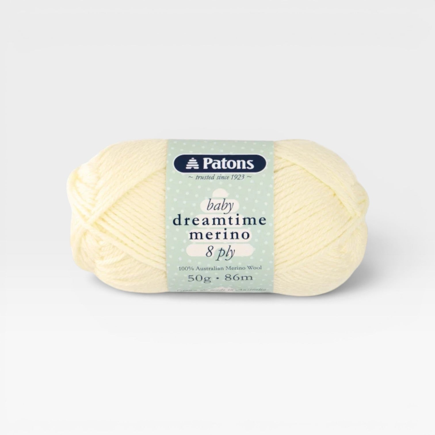 Patons Dreamtime Merino 8 ply - Vanilla Custard