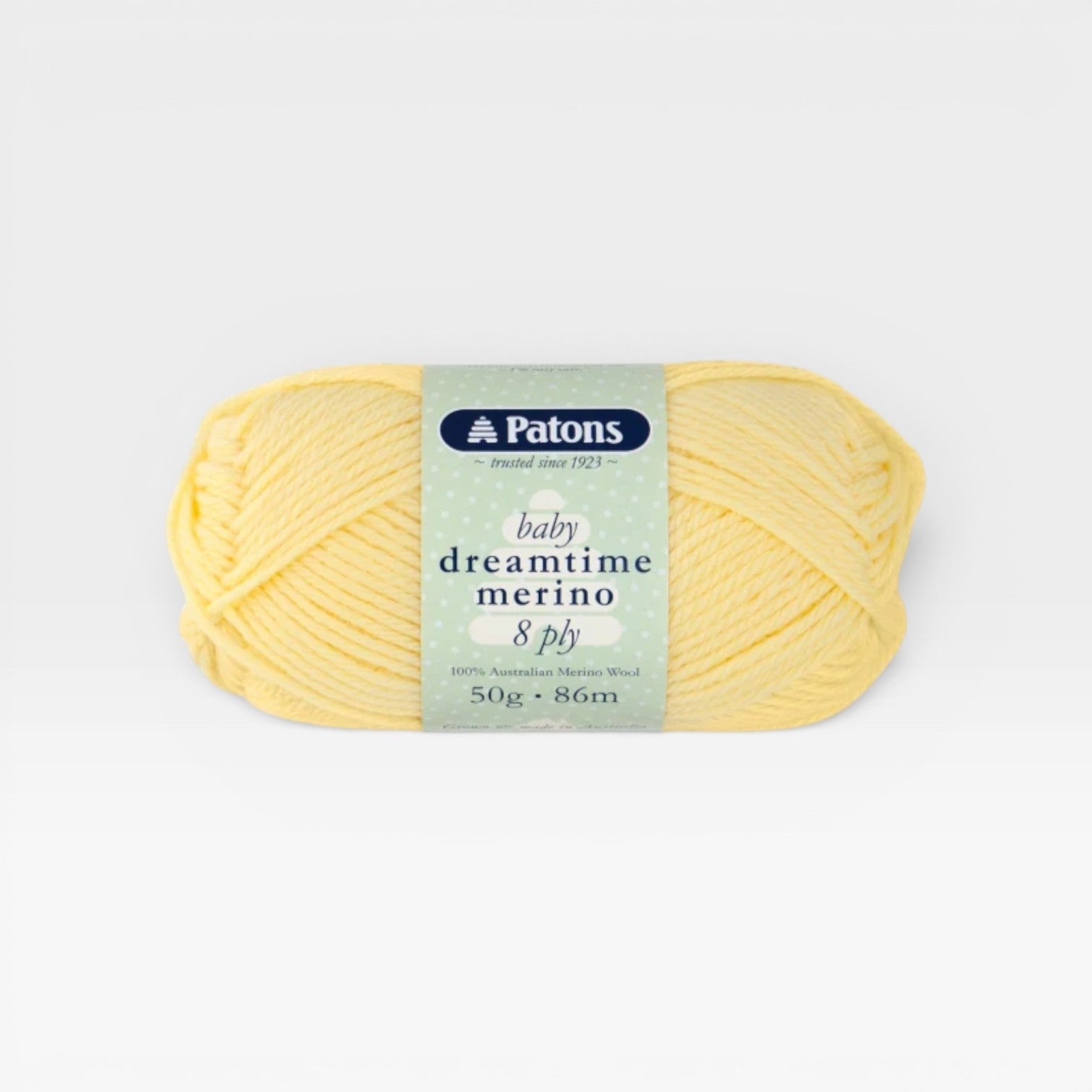 Patons Dreamtime Merino 8 ply - Buttercup