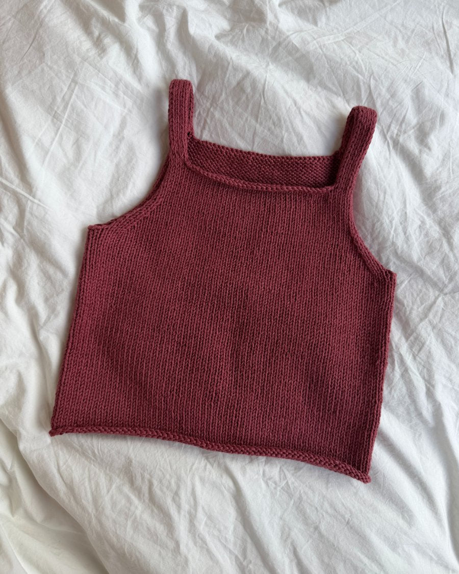 PetiteKnit Emmy Top Junior, knitted sample