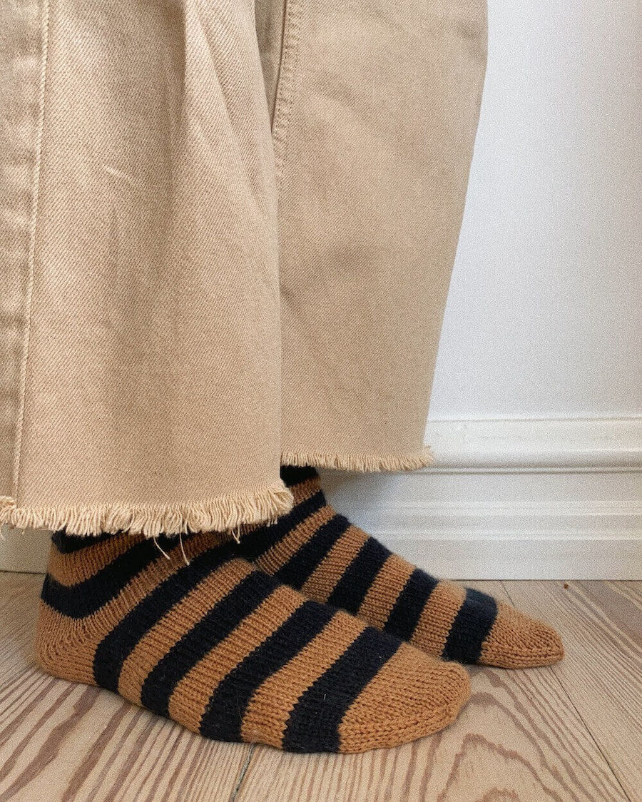 PetiteKnit Everyday Socks, knitted sample