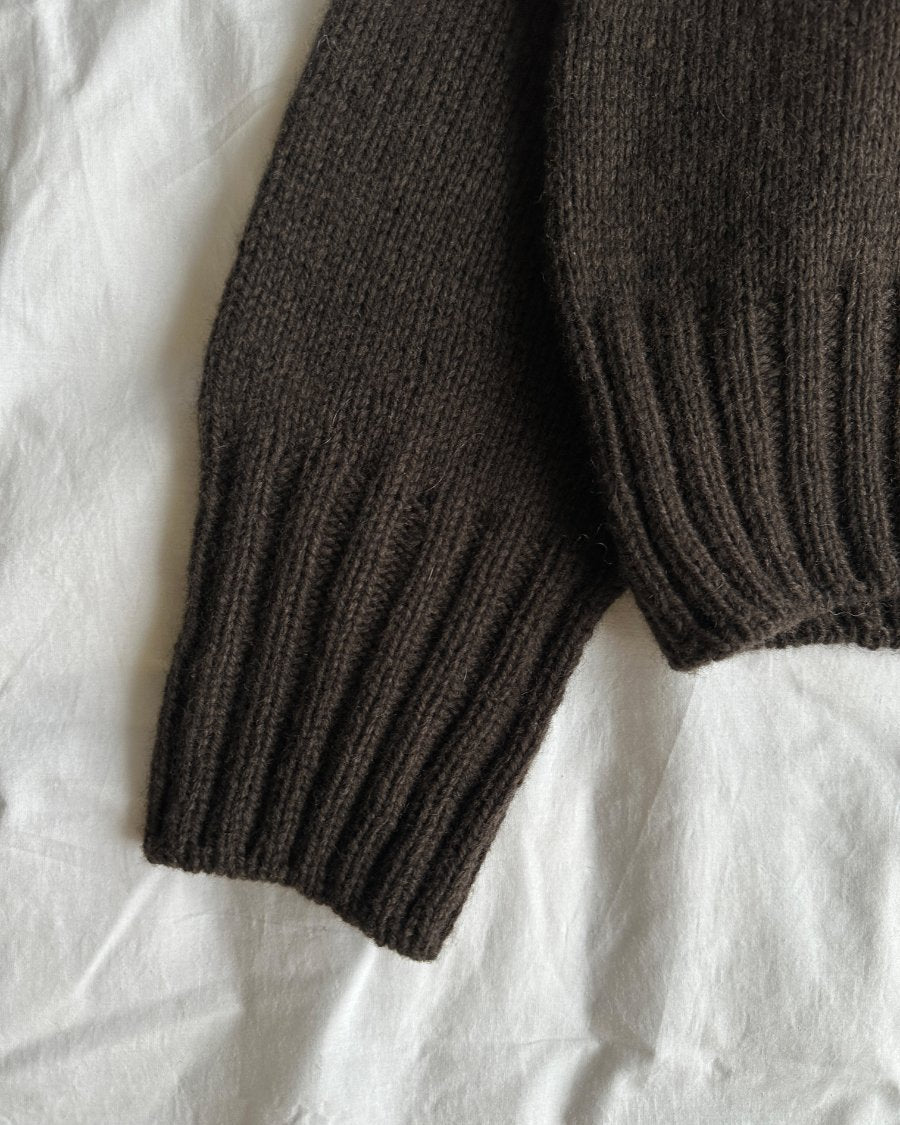 PetiteKnit Hannah Sweater O-neck, knitted sample