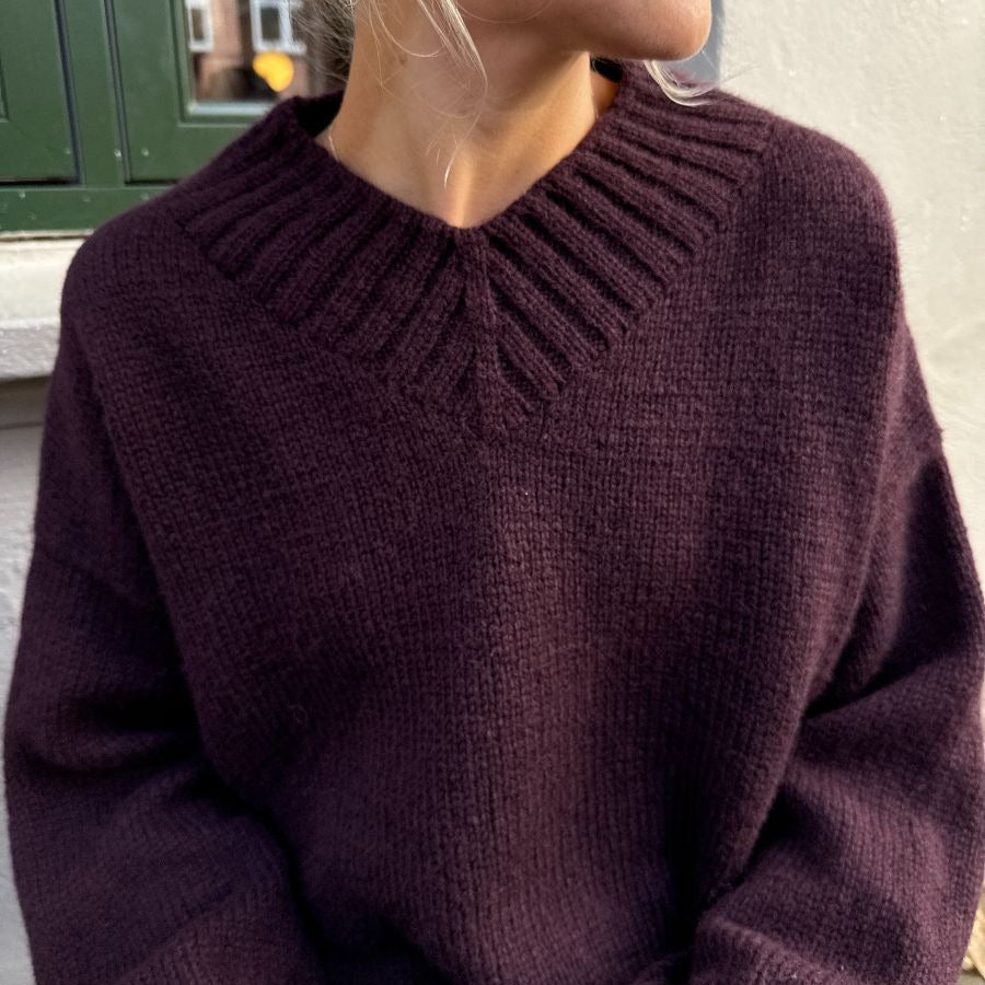 PetiteKnit Hannah Sweater V-neck