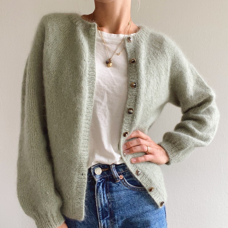 PetiteKnit Novice Cardigan Mohair Edition