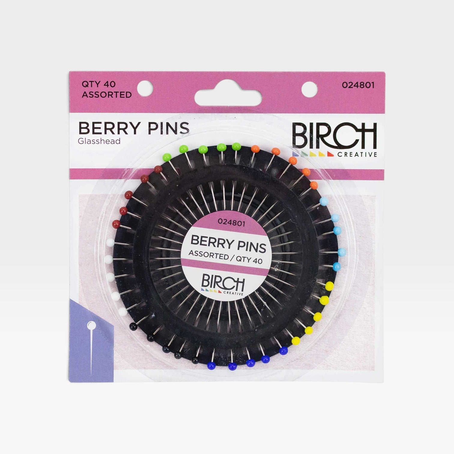 Berry Pins Glasshead