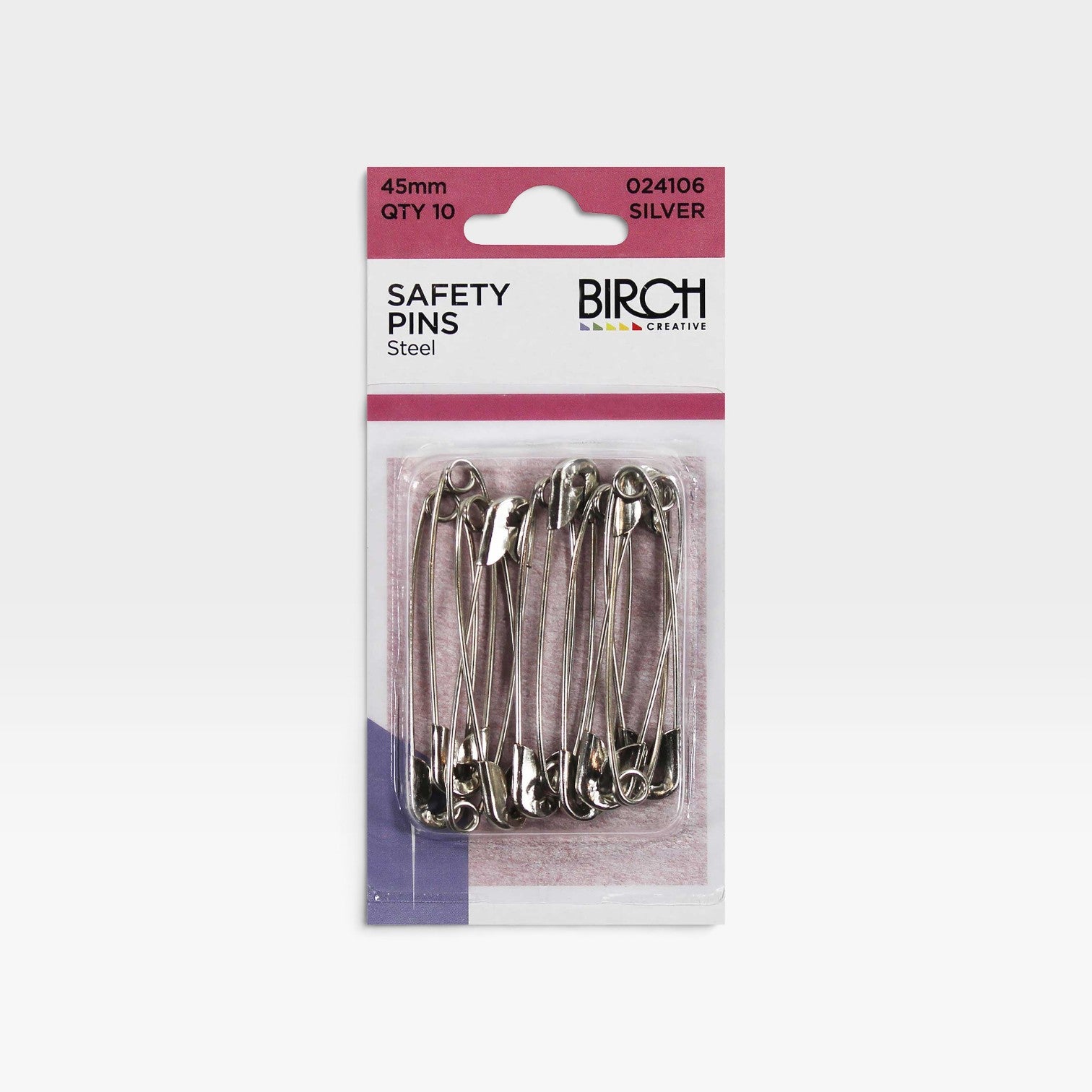 Safety Pins Steel