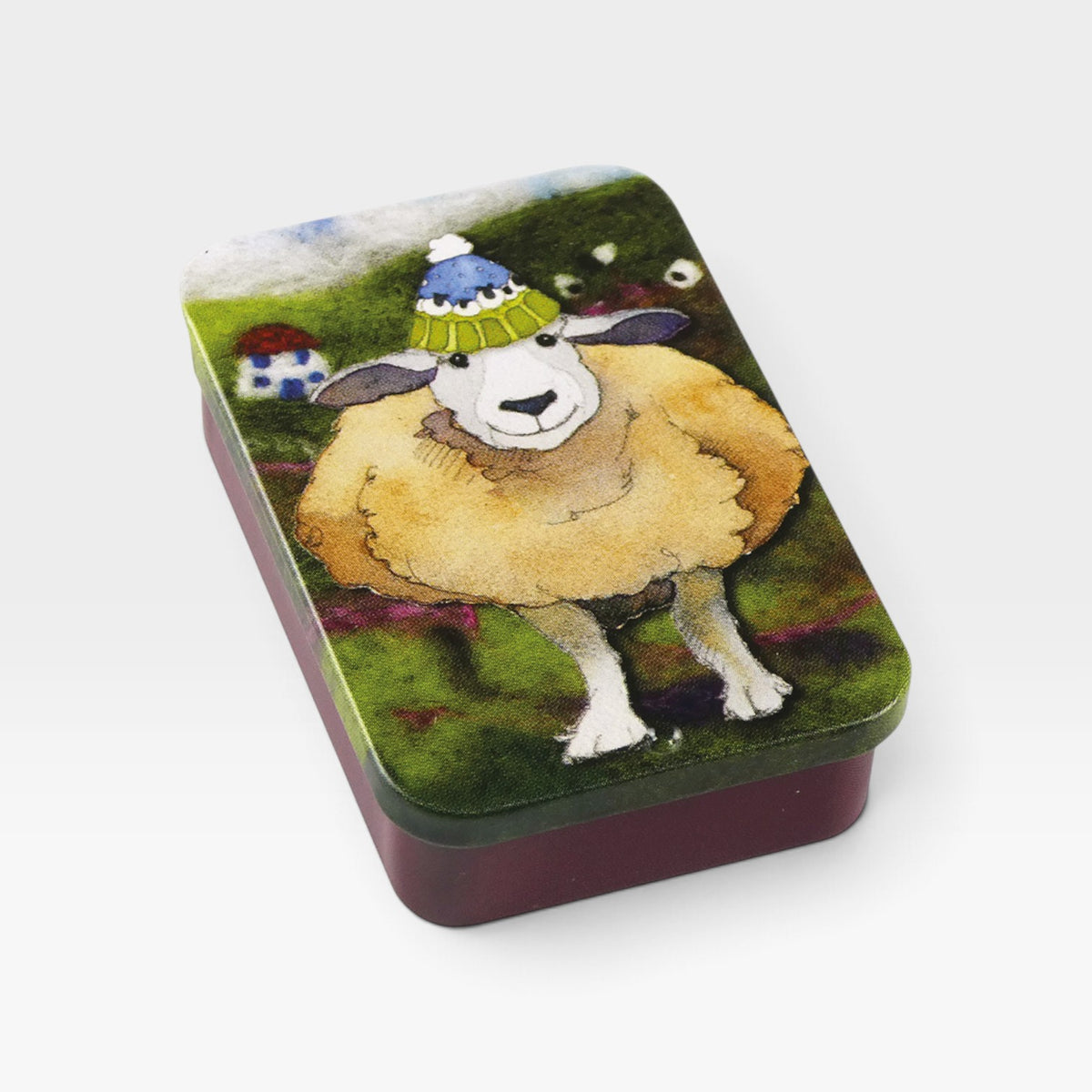 Emma Ball Pocket Tin Happy Sheep