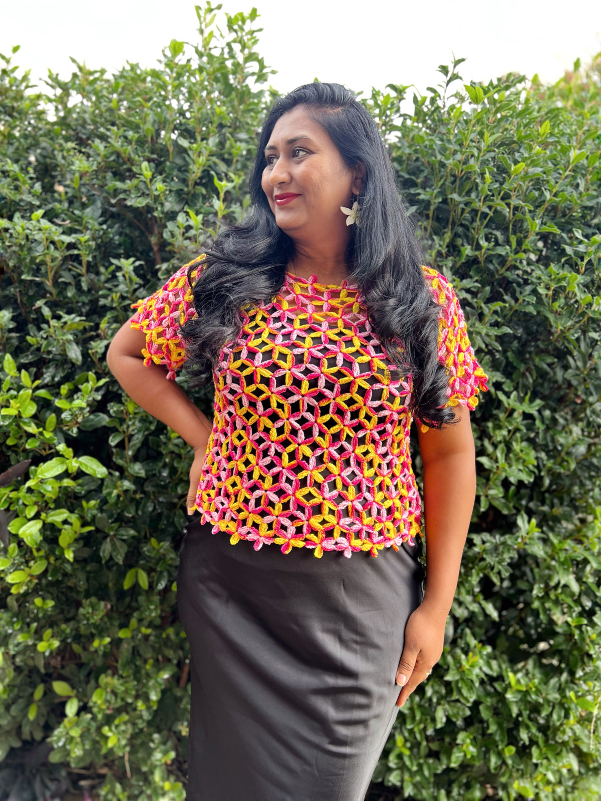 Lola Crochets Flora Tee Crochet Kit