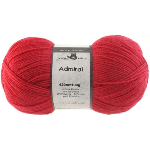 Schoppel Admiral 4 ply Cherry 1303