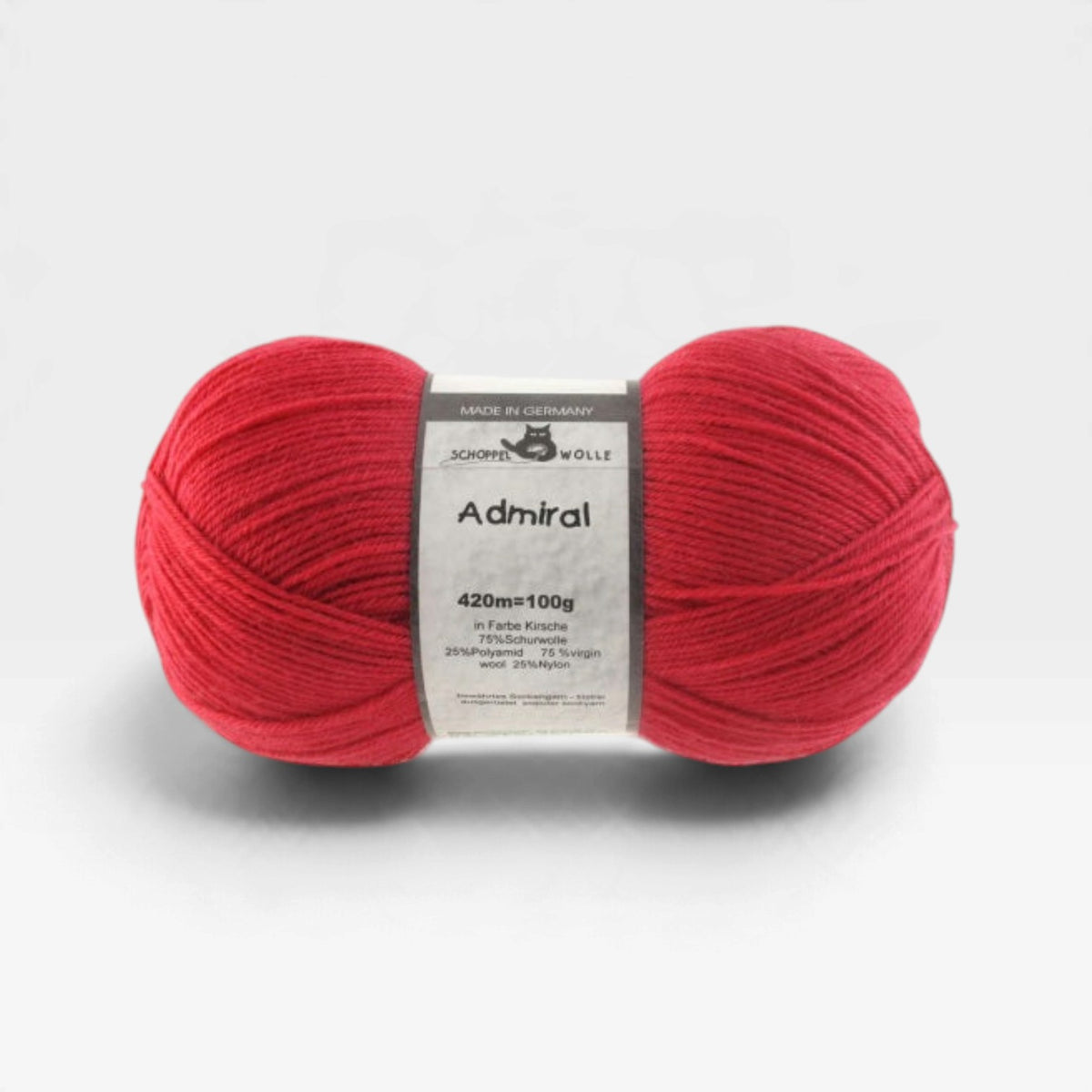 Schoppel Admiral 4 ply Cherry 1303