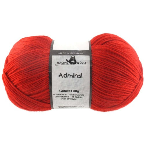 Schoppel Admiral 4 ply Fire 1390