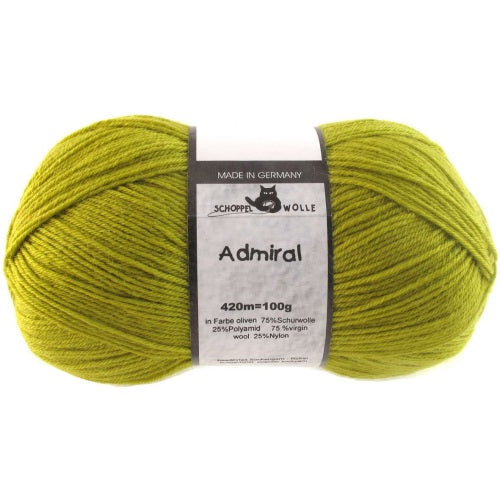 Schoppel Admiral 4 ply Lime 0383