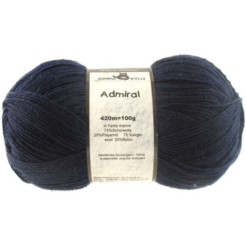 Schoppel Admiral 4 ply Marine 4485