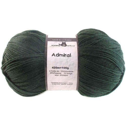 Schoppel Admiral 4 ply Olive 6373
