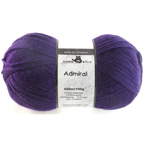 Schoppel Admiral 4 ply Plum 3693