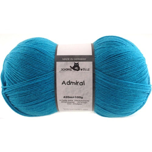 Schoppel Admiral 4 ply Turquoise 4780