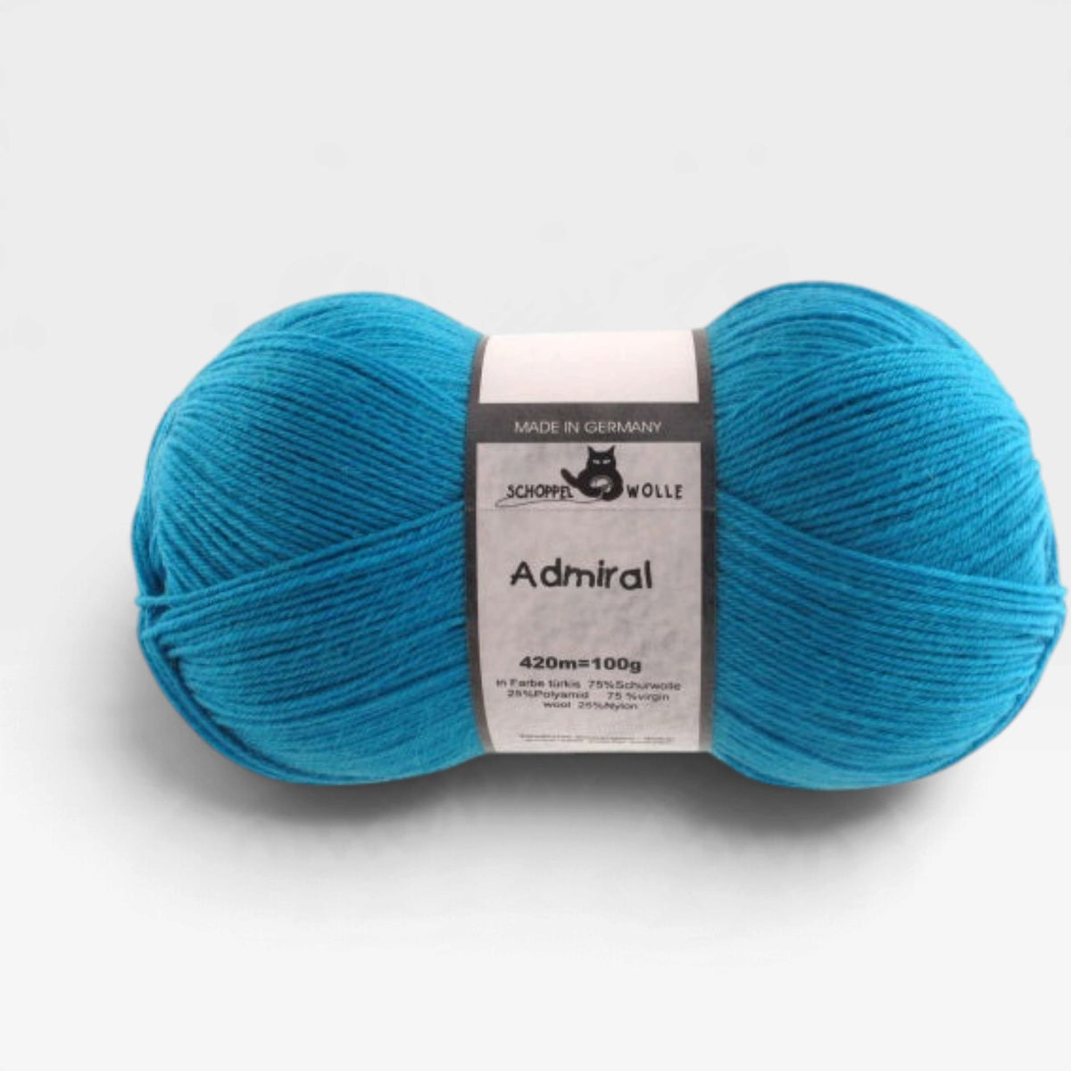 Schoppel Admiral 4 ply Turquoise 4780