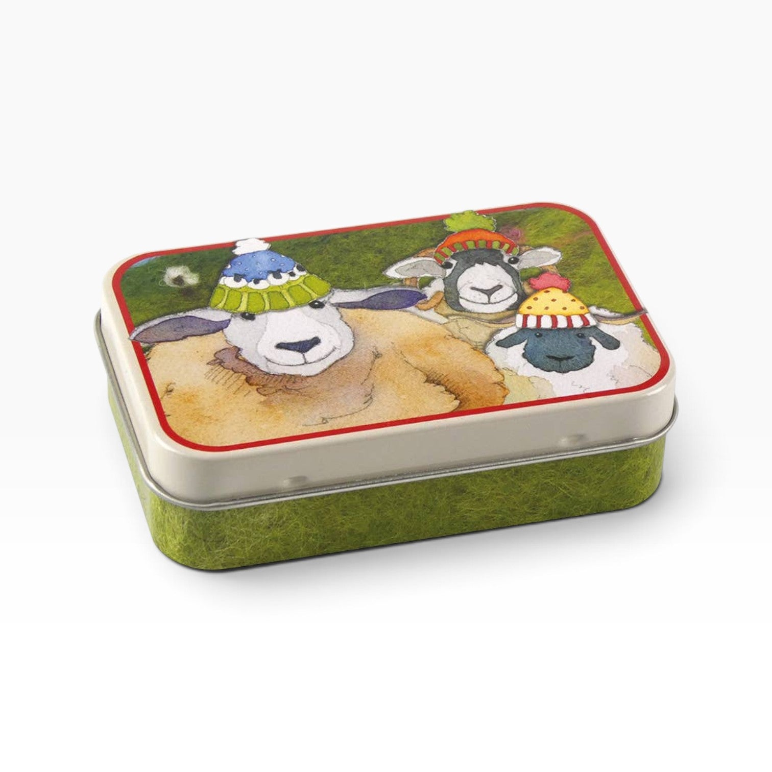 Sheep in Hats Mini Hinged Tin