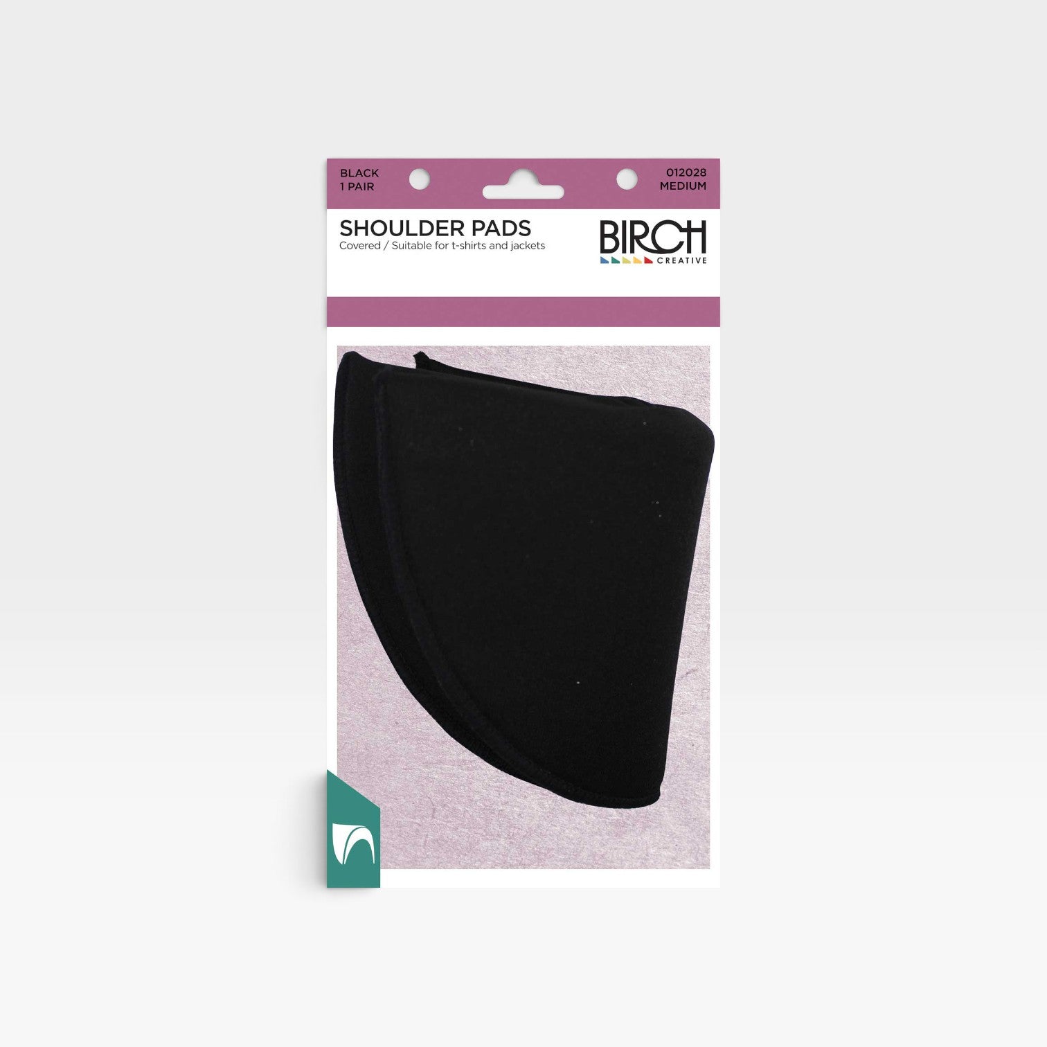 Shoulder Pad Covered 12mm medium