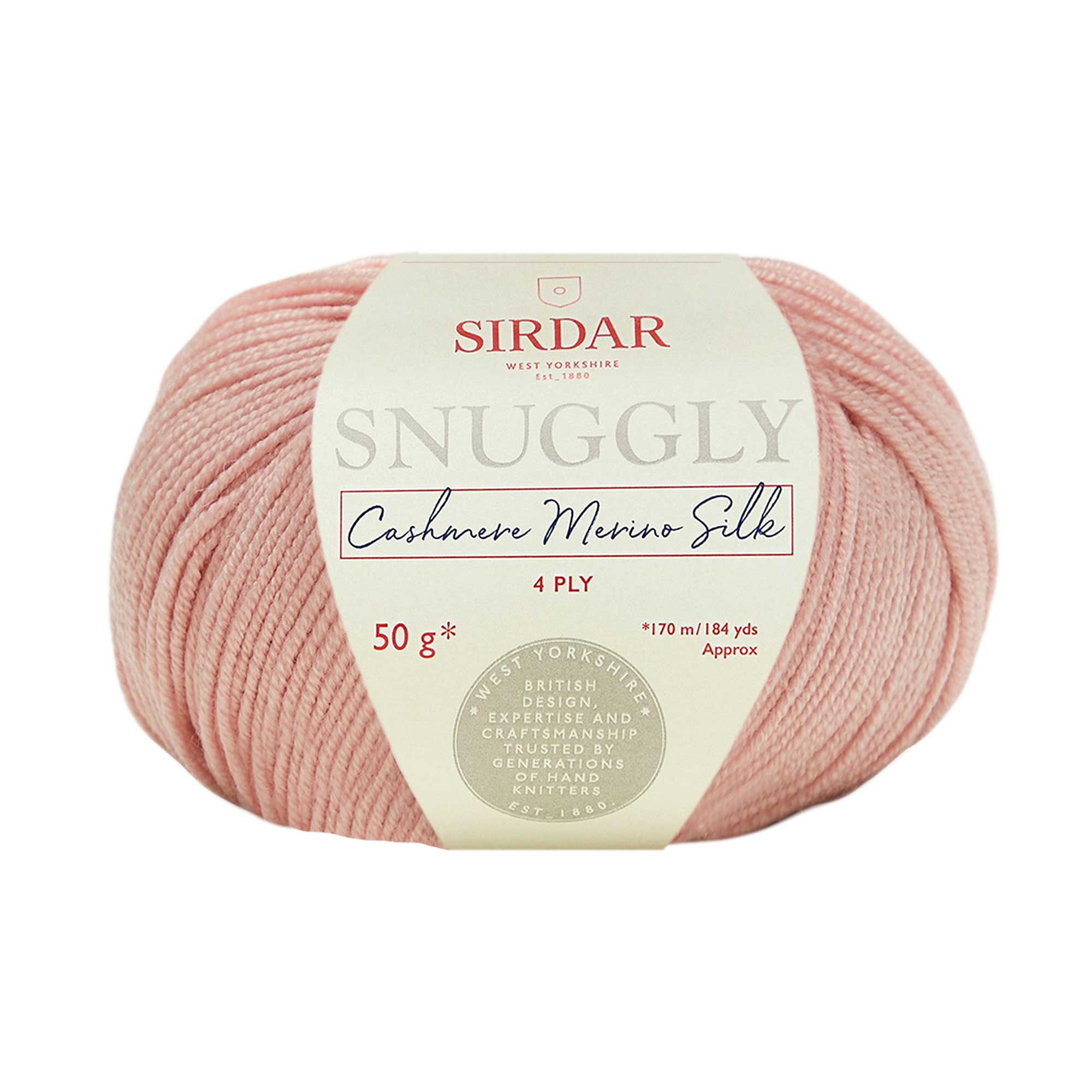 Sirdar Snuggly Cashmere Merino Silk 4 ply Little Piglet 300