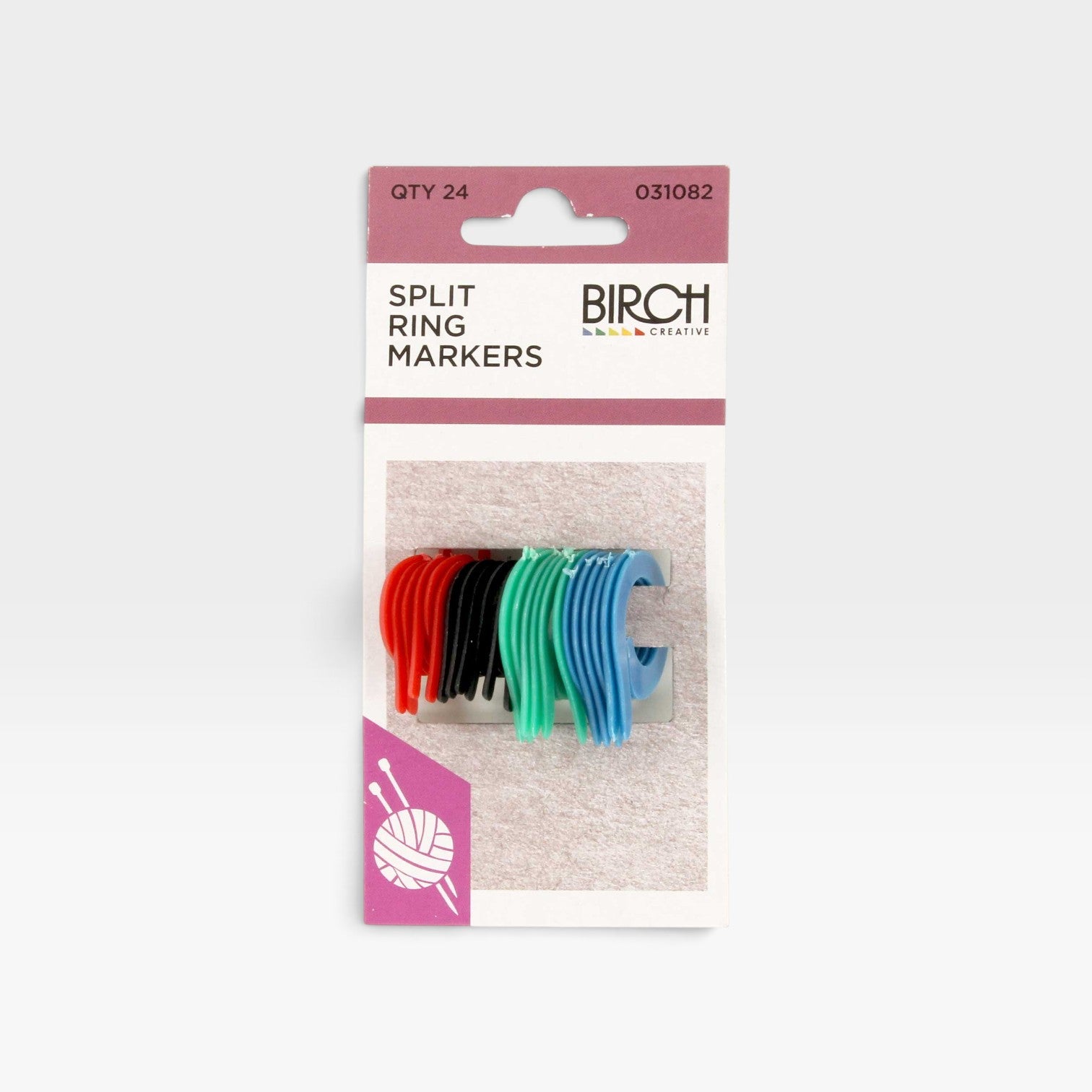 Birch Split Ring Markers