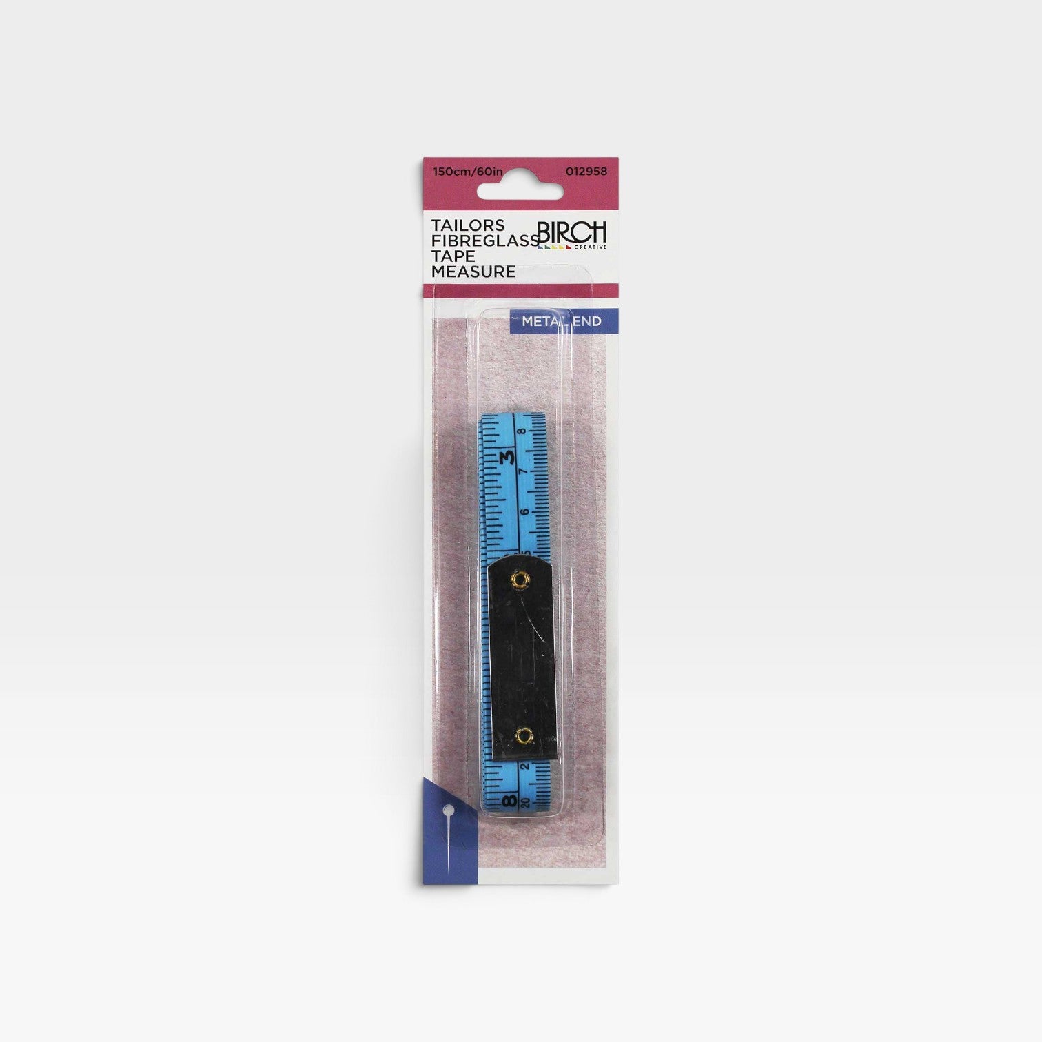 Birch Tape Measure Metal End