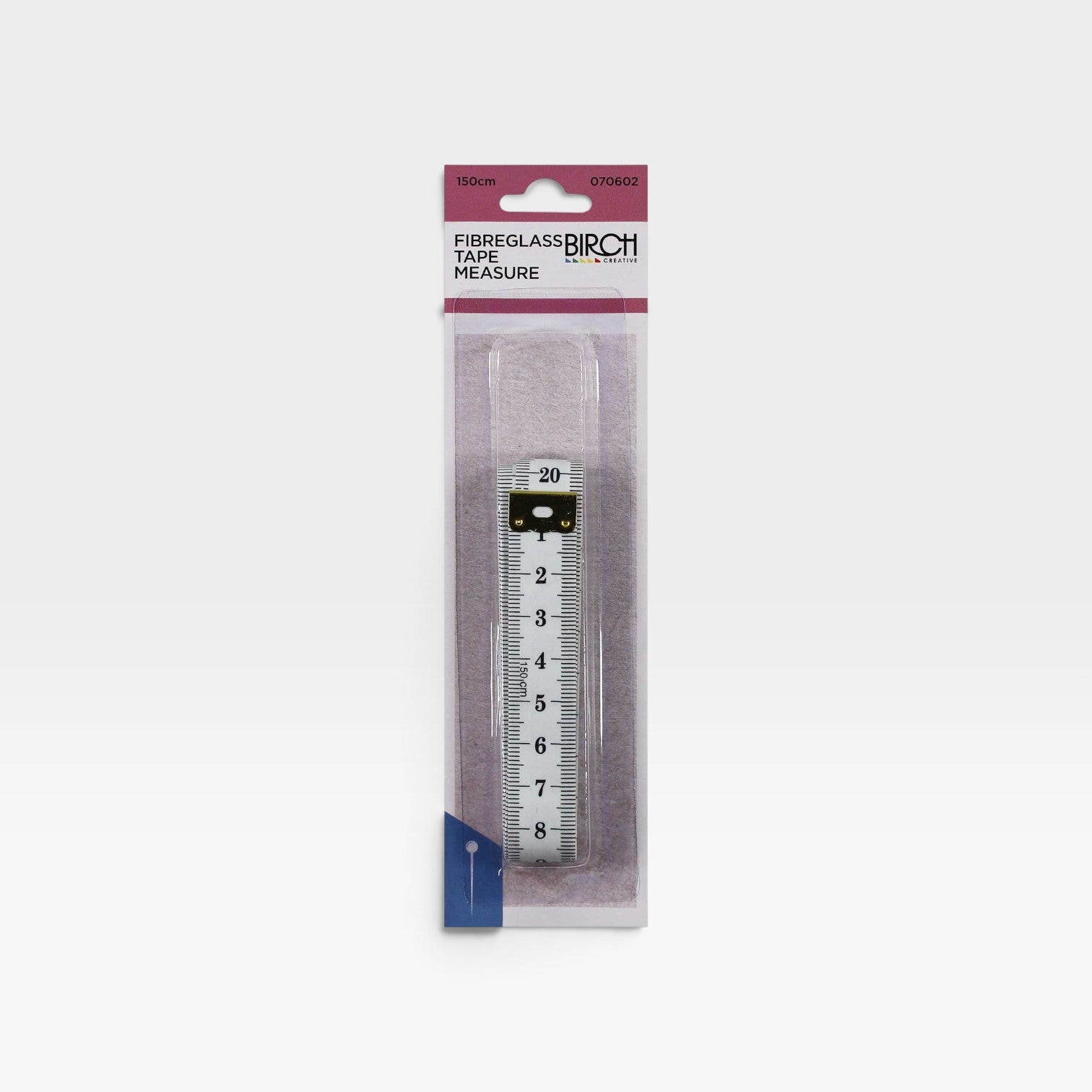 Birch Tape Measure Metric Fibre Glass 16mm x 150cm