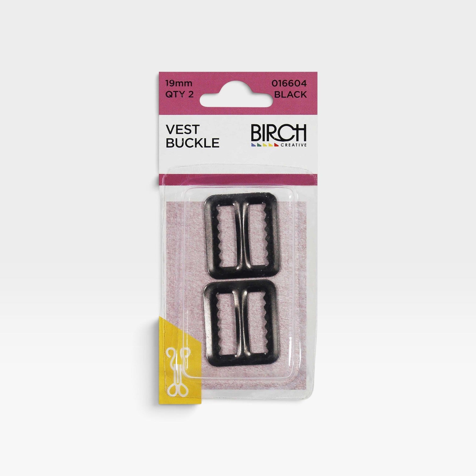 Vest Buckle 19mm 2 Pack