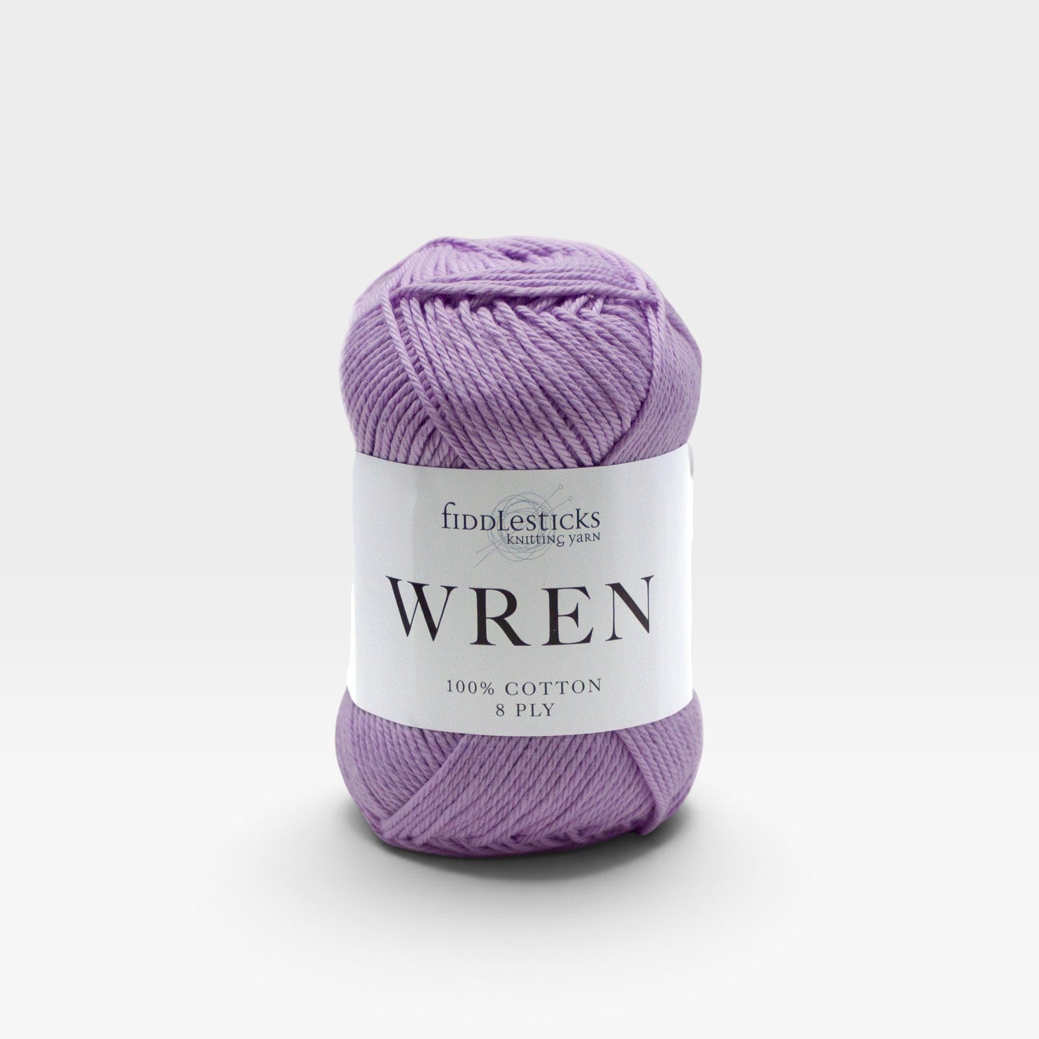 Fiddlesticks Wren Cotton 8 ply - Lilac W039