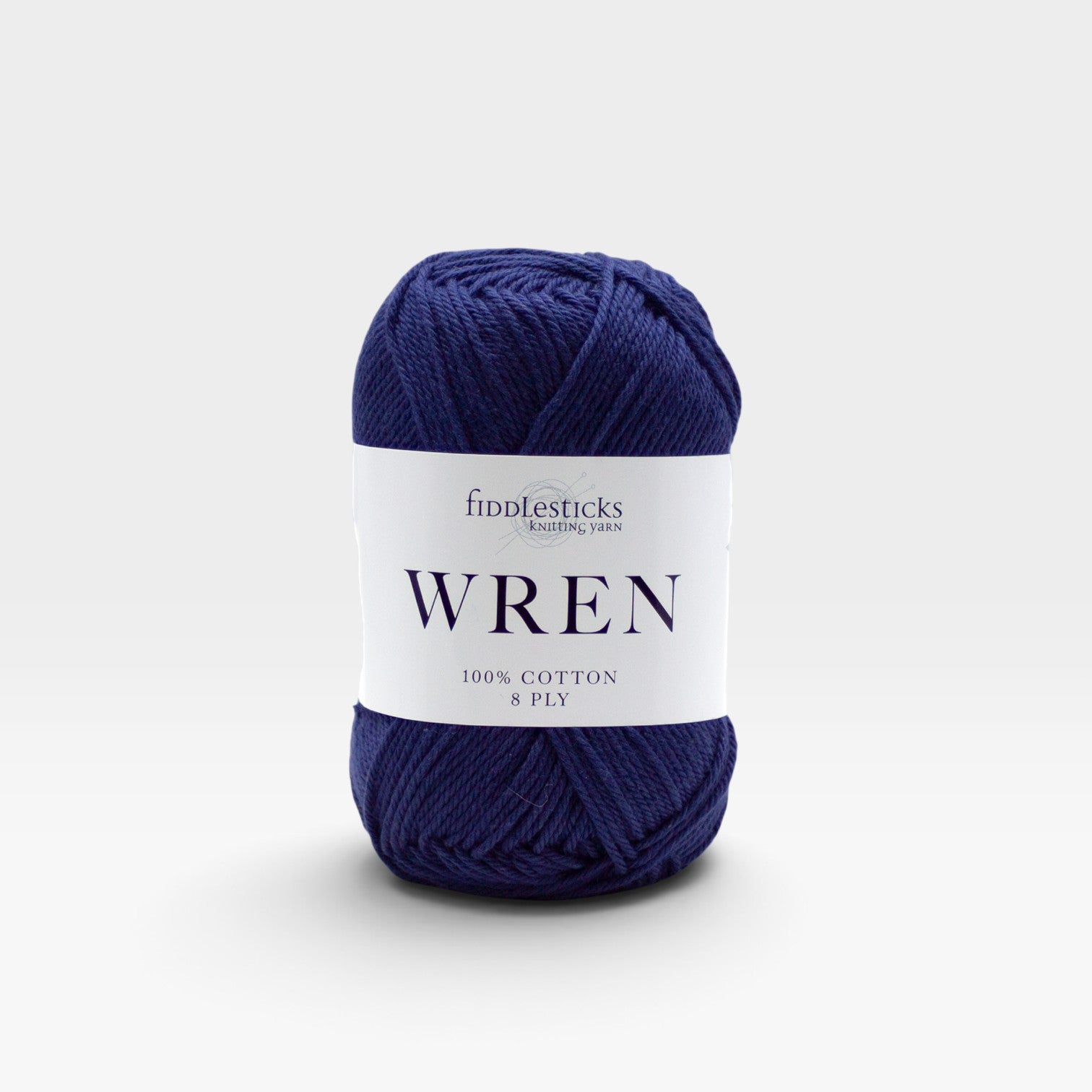 Fiddlesticks Wren Cotton 8 ply - Marine W044