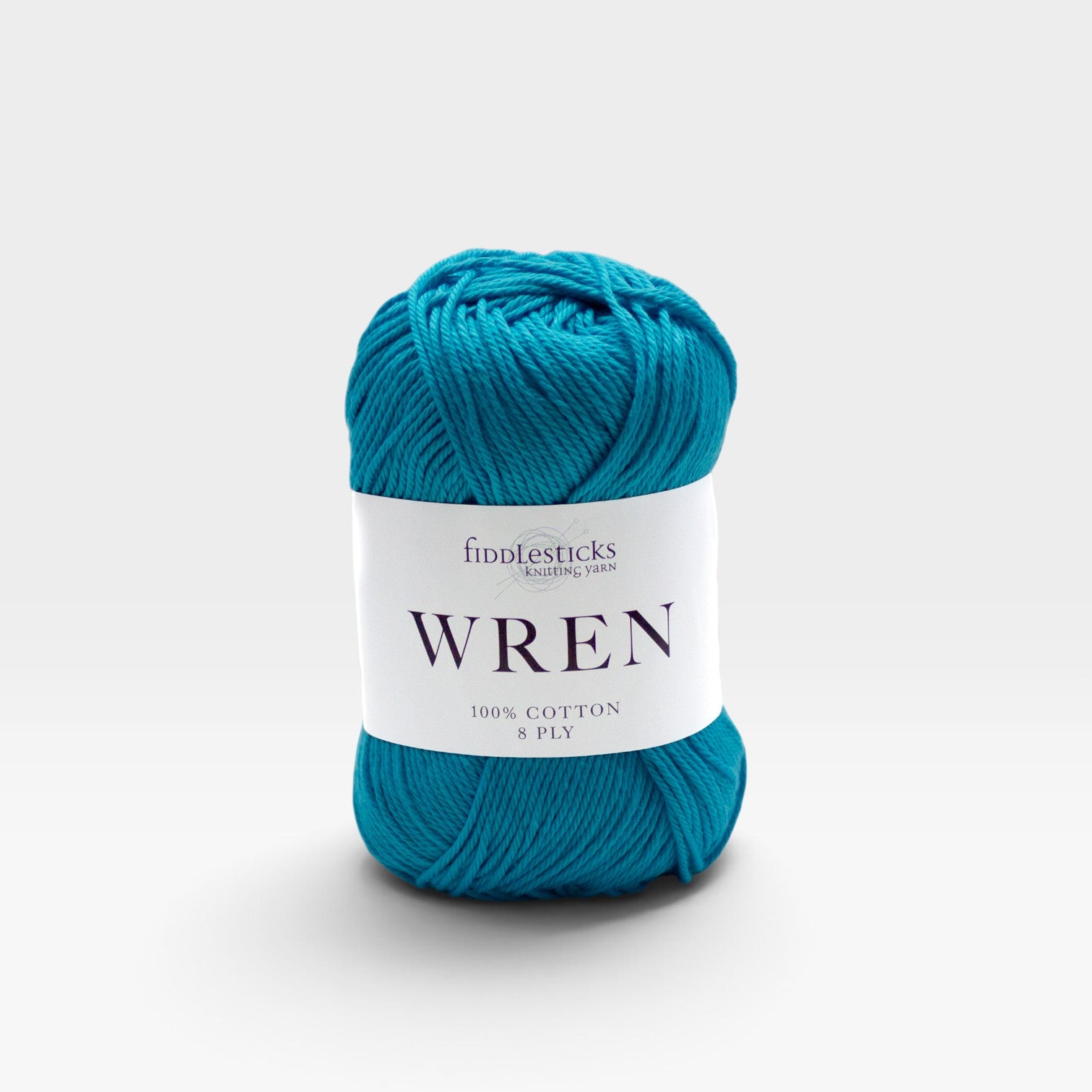 Fiddlesticks Wren Cotton 8 ply - Ocean W046
