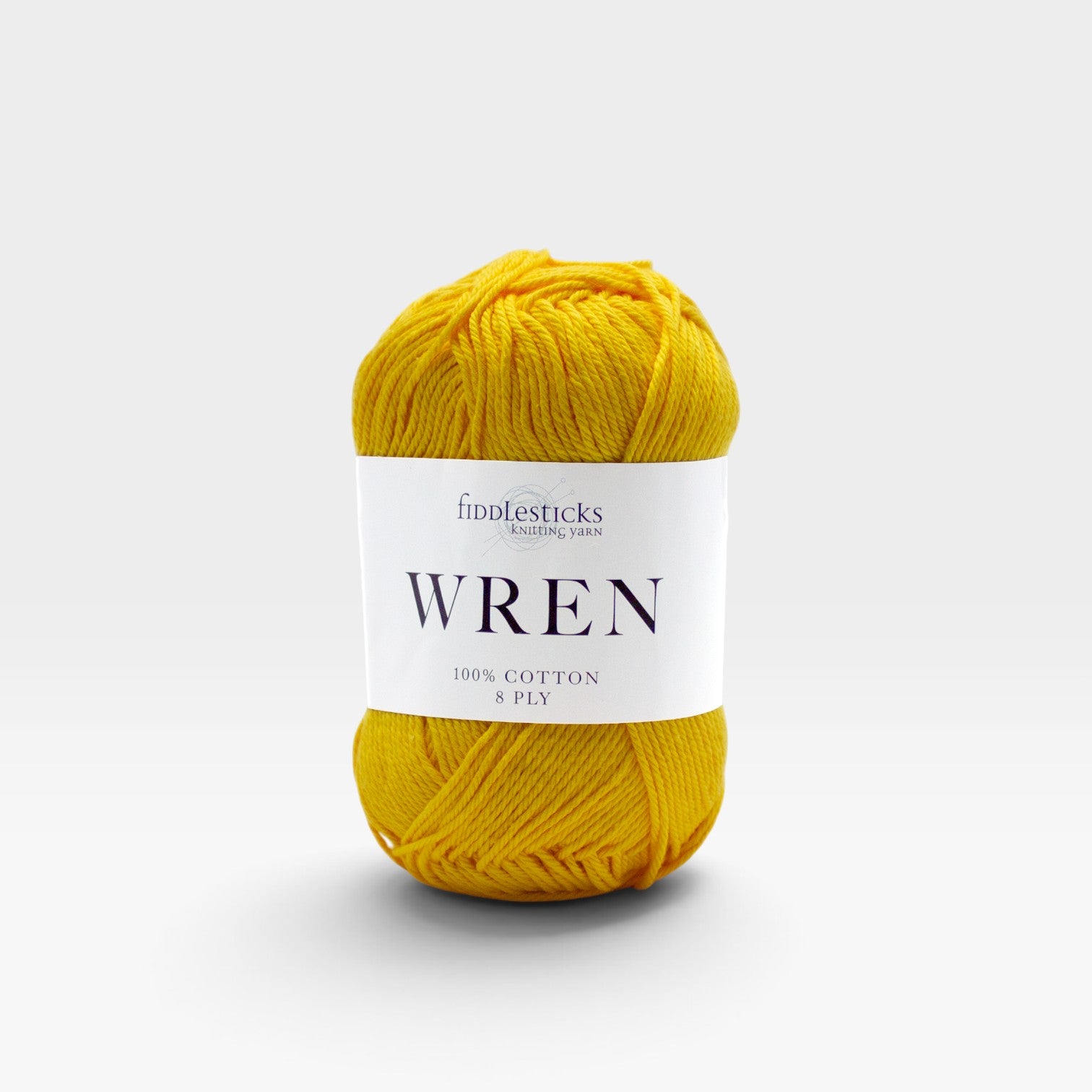 Fiddlesticks Wren Cotton 8 ply - Marigold W050