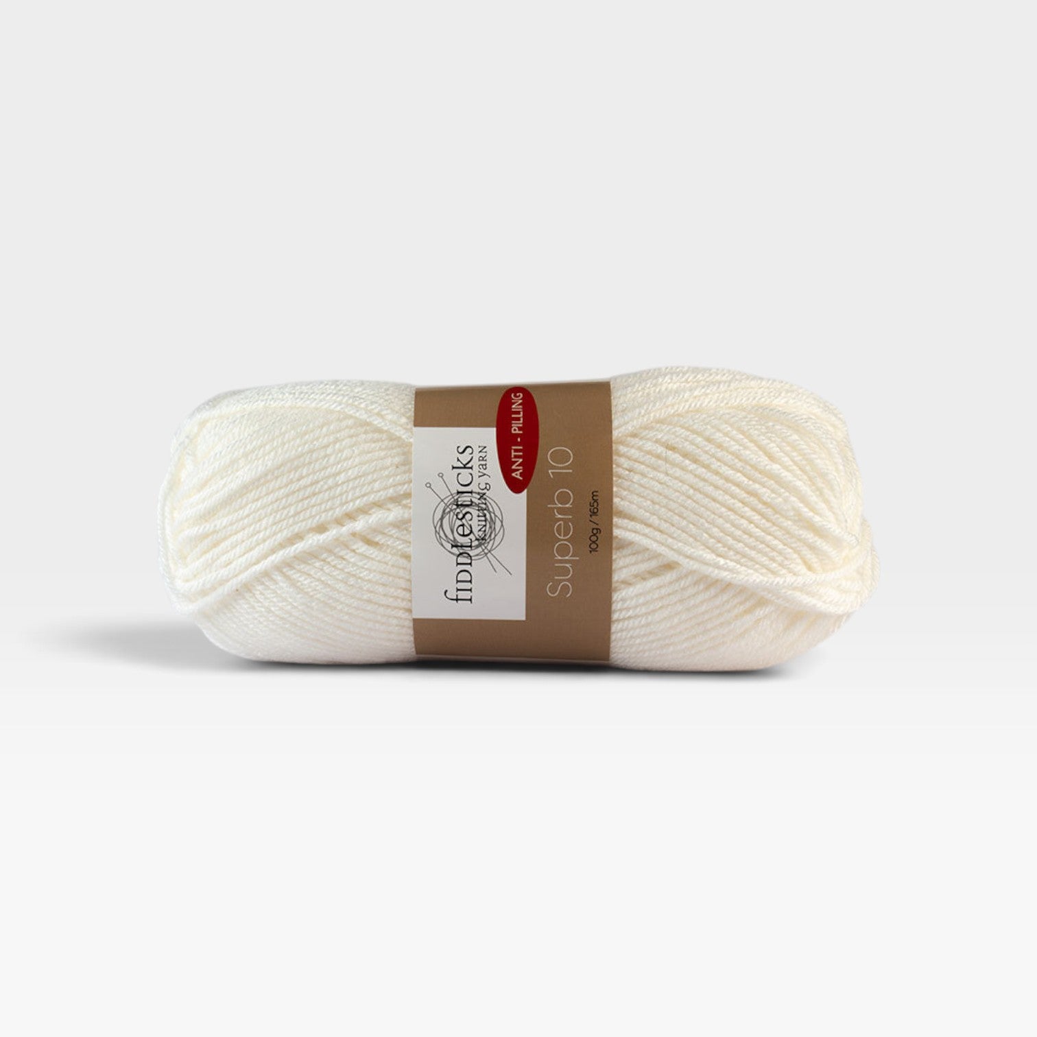 Fiddlesticks Superb 10 ply - White