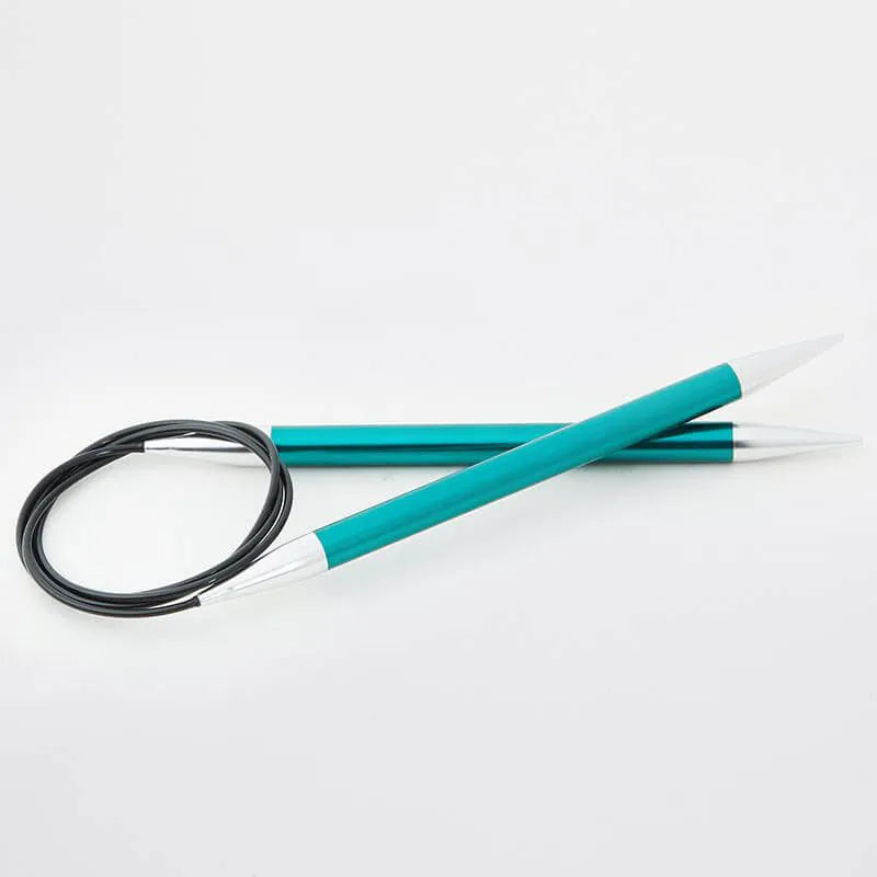 KnitPro Zing Fixed Circular Knitting Needles, view 2