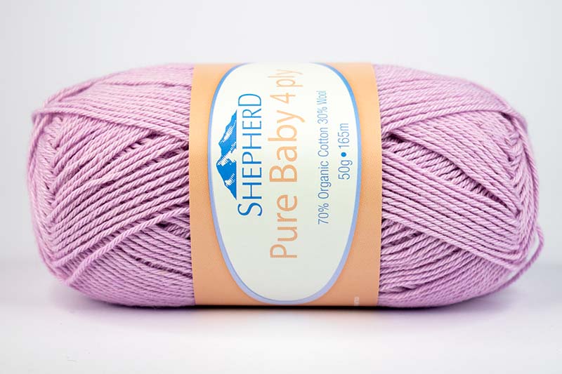 Shepherd Pure Baby 4 ply Vintage Lilac
