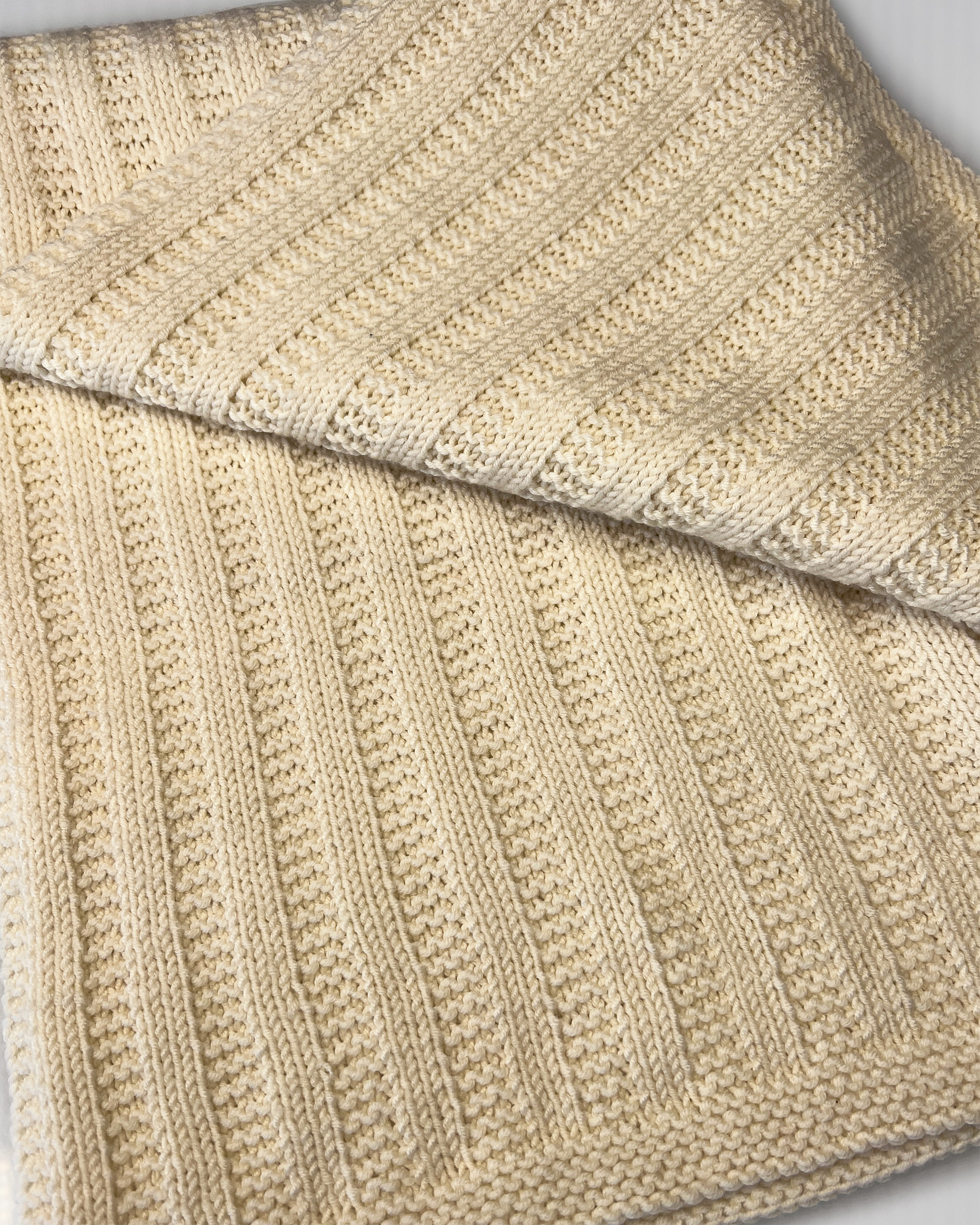 Bailey Baby Blanket Kit - Crossways Wool & Fabrics