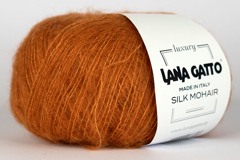 Lana Gatto Silk Mohair Rust