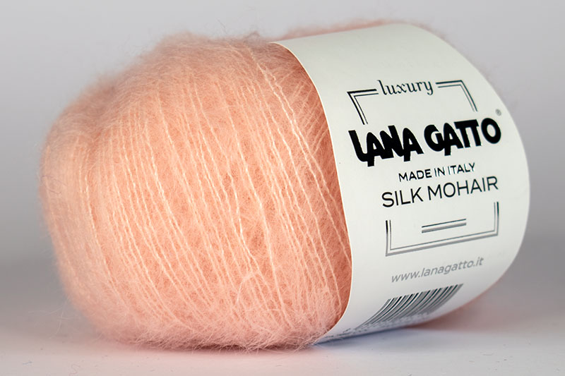 Lana Gatto Silk Mohair Baby Pink