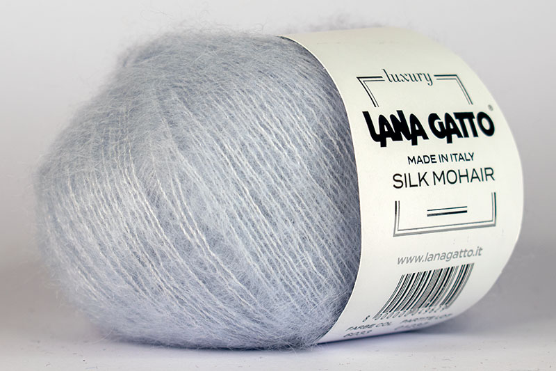 Lana Gatto Silk Mohair Silver