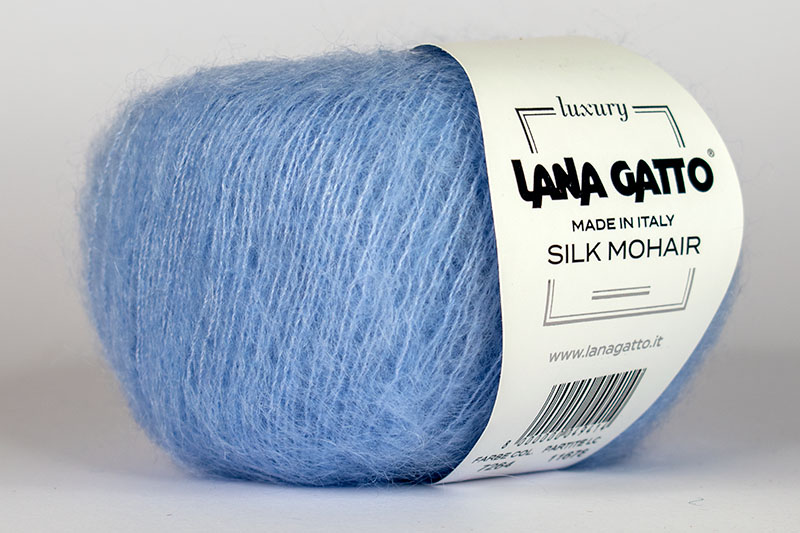 Lana Gatto Silk Mohair Baby Blue