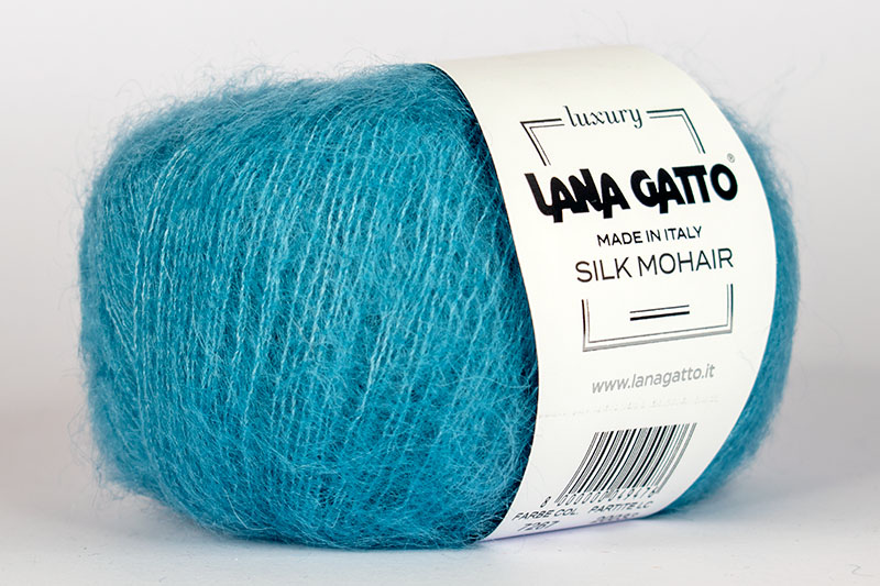 Lana Gatto Silk Mohair Aqua