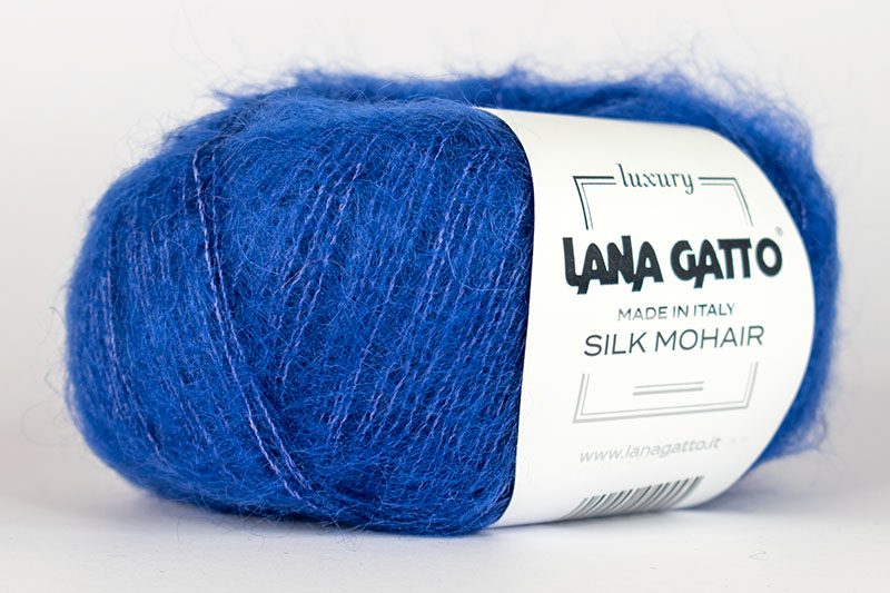 Lana Gatto Silk Mohair Mattise Blue