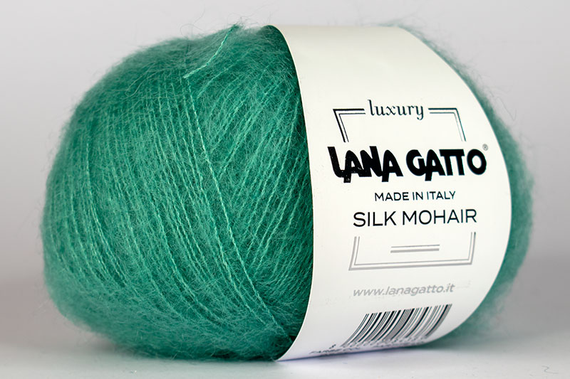 Lana Gatto Silk Mohair Turquoise