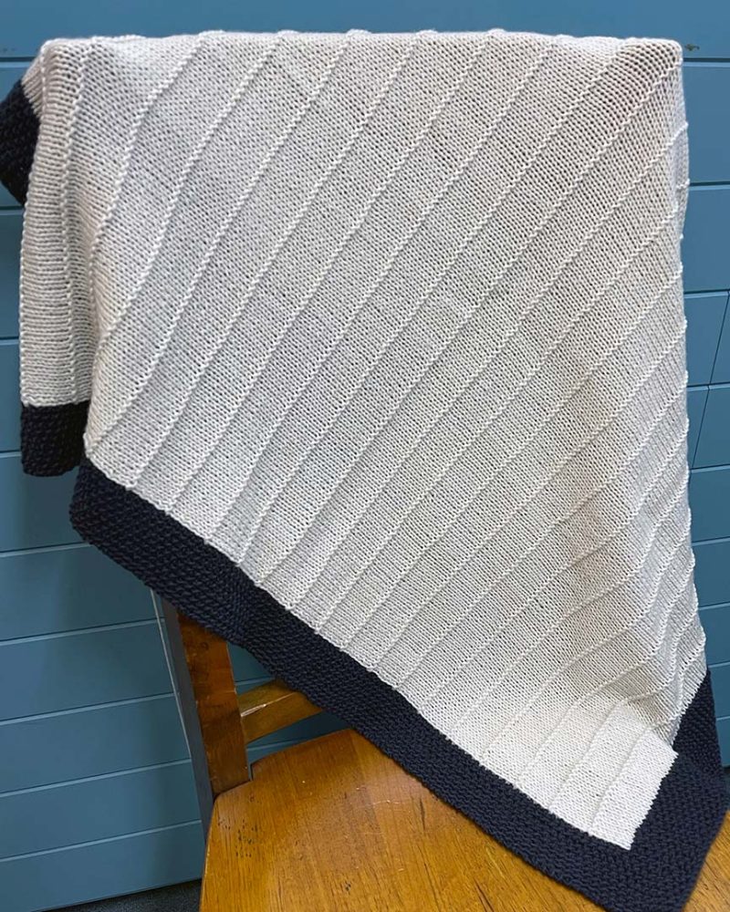 blanket knitting kit darcy